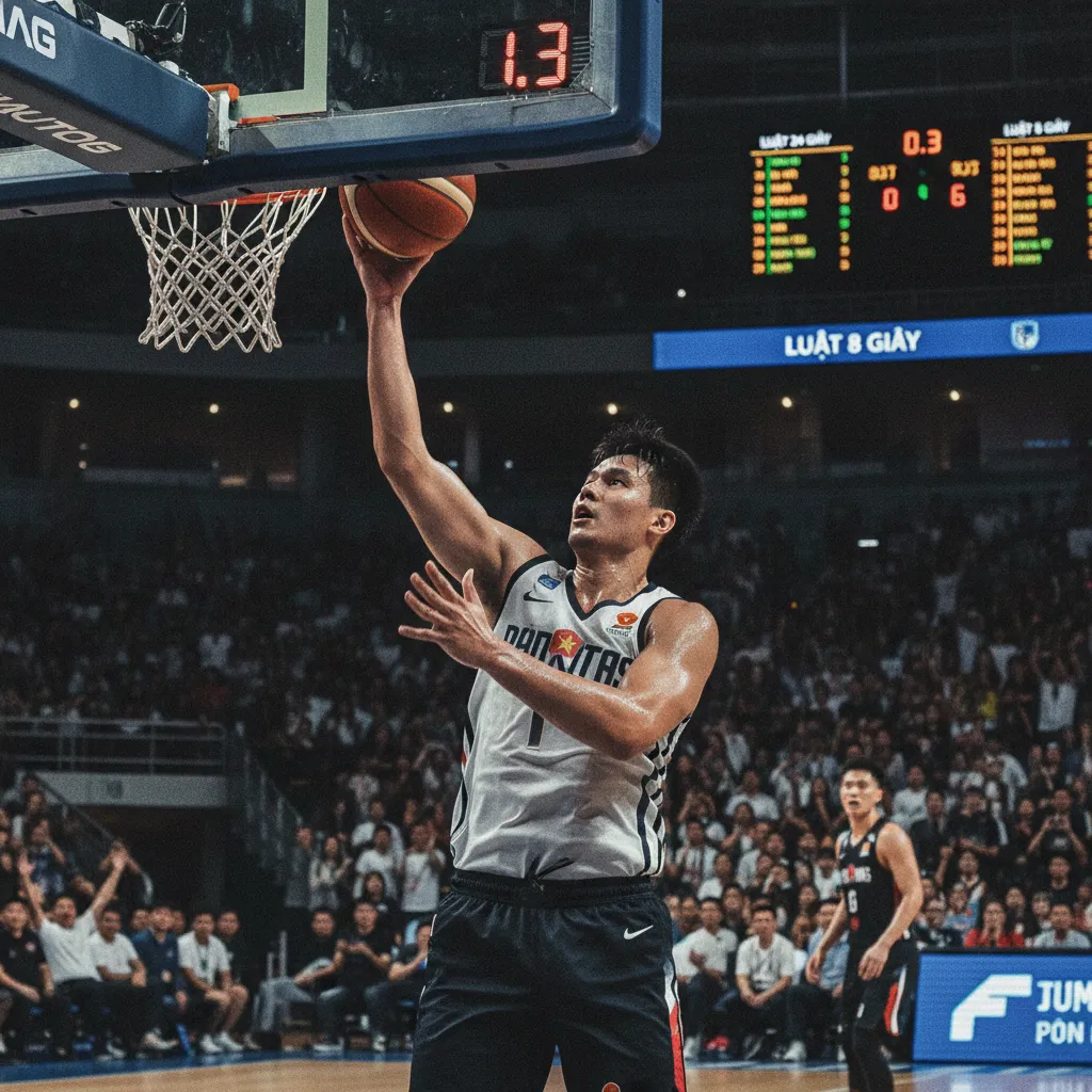 Đồng hồ shot clock trong bóng rổ