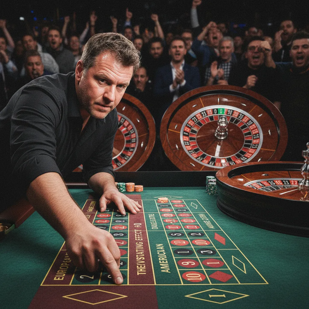 Luật En Prison trong Roulette châu Âu khi bóng rơi vào số 0