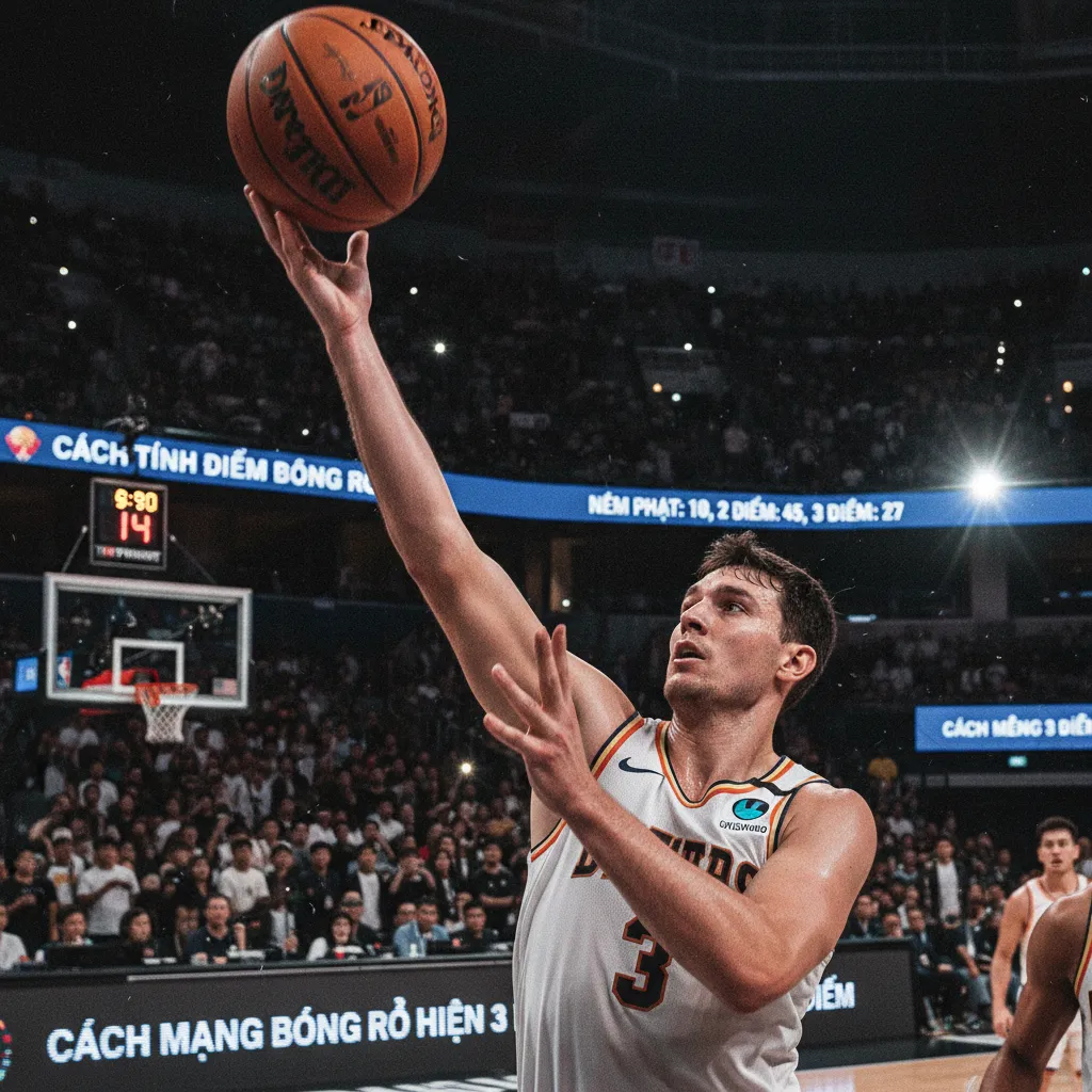 Cầu thủ thực hiện cú ném phạt dưới áp lực